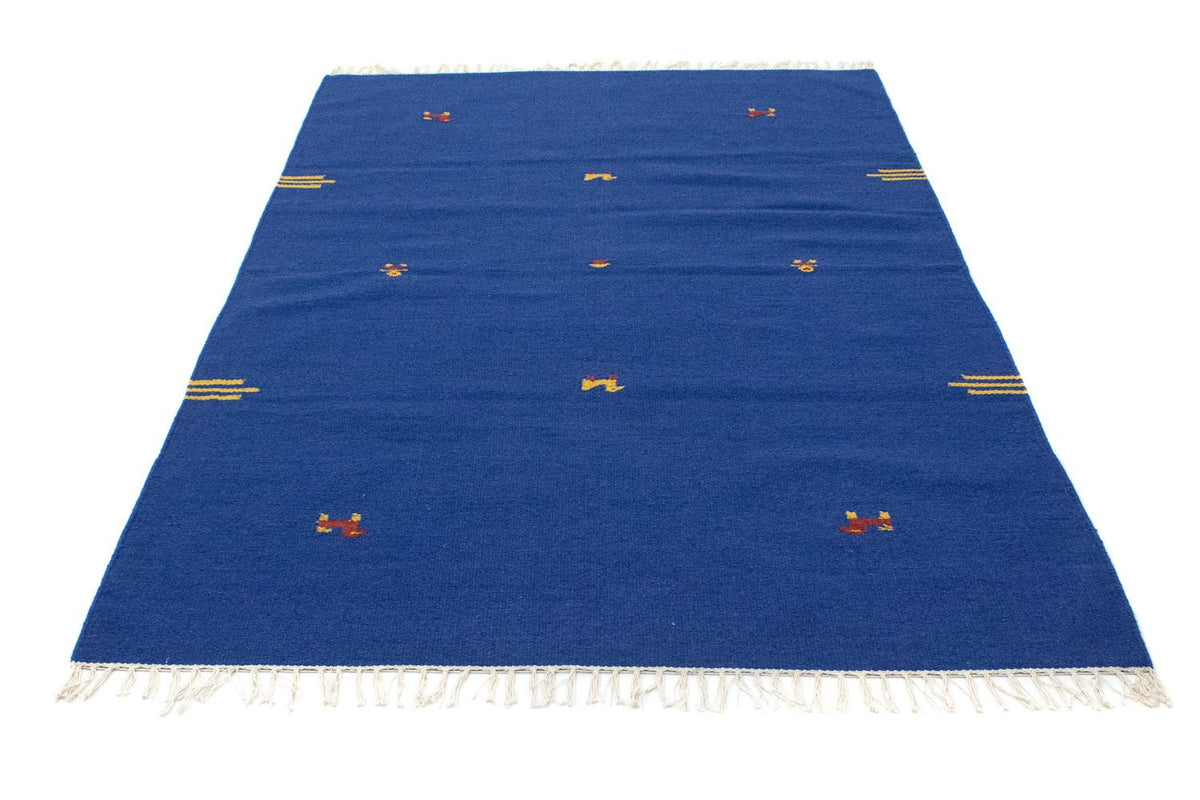 Alfombra Kelim - Tendencia - 180 x 120 cm - azul