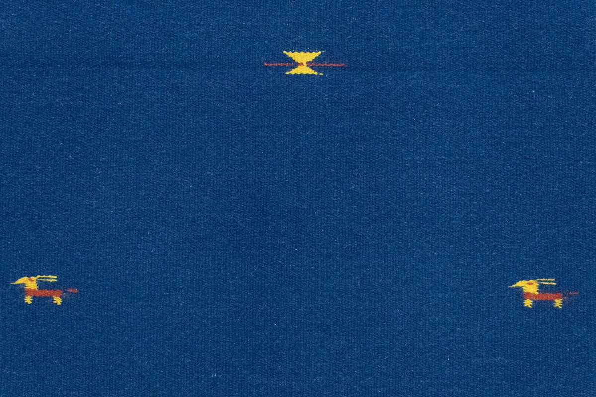 Alfombra Kelim - Tendencia - 180 x 120 cm - azul