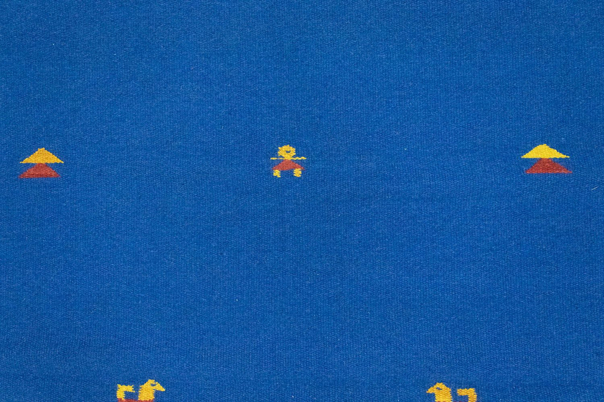 Alfombra Kelim - Tendencia - 180 x 120 cm - azul
