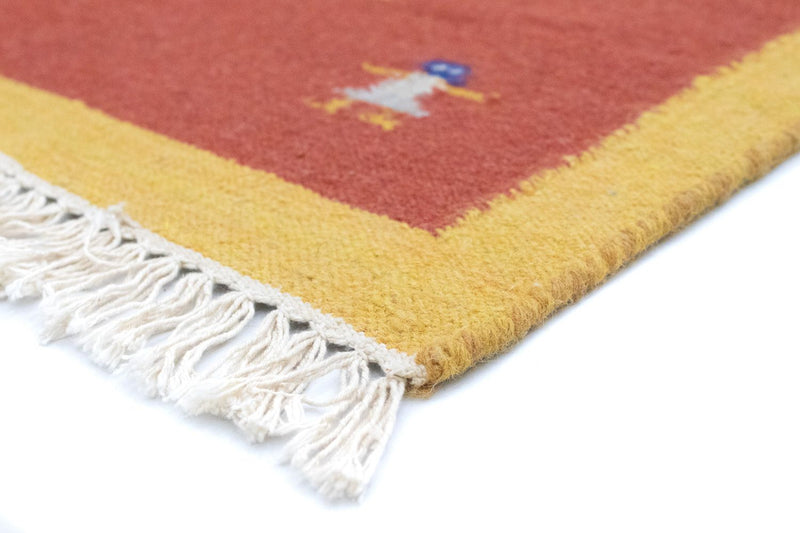 Alfombra Kelim - Tendencia - 200 x 140 cm - azul