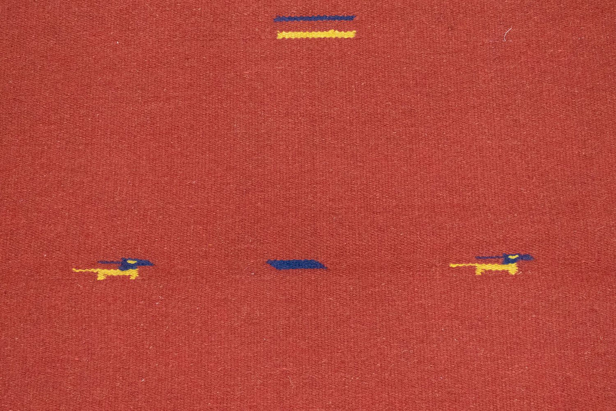 Alfombra Kelim - Tendencia - 180 x 120 cm - rojo