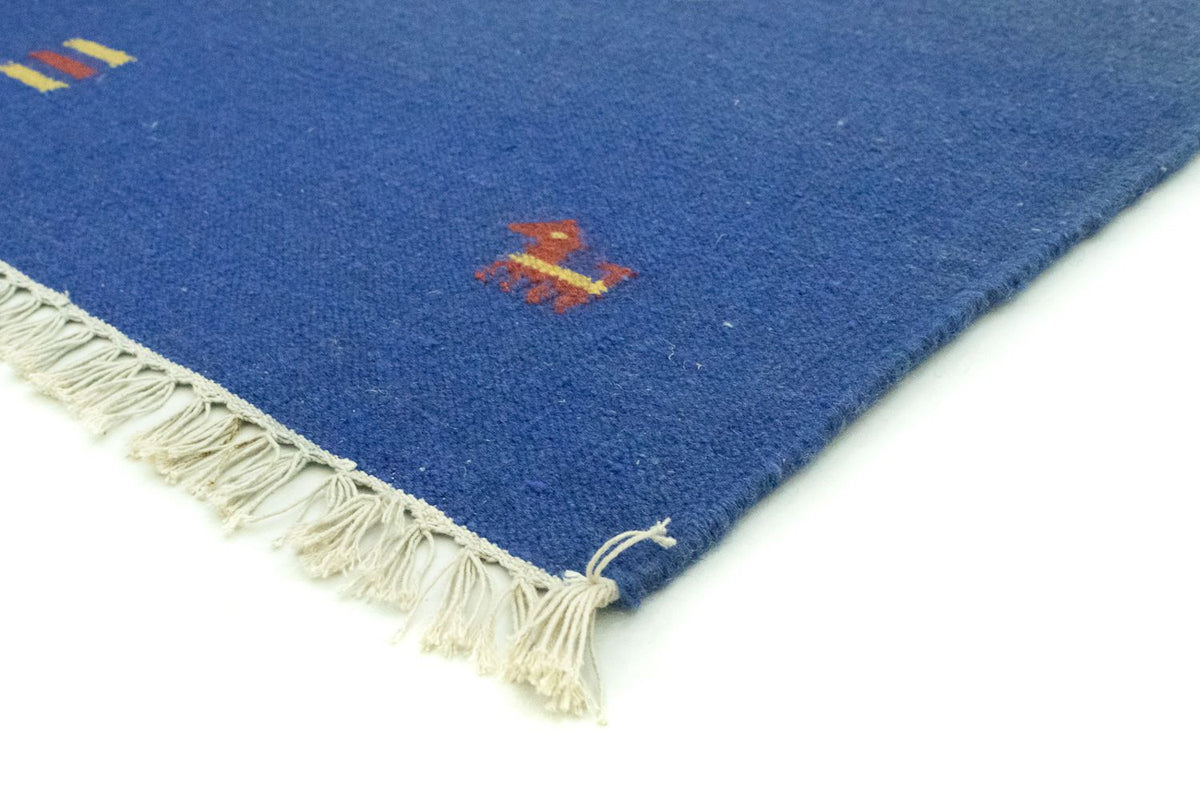 Alfombra Kelim - Tendencia - 300 x 200 cm - azul