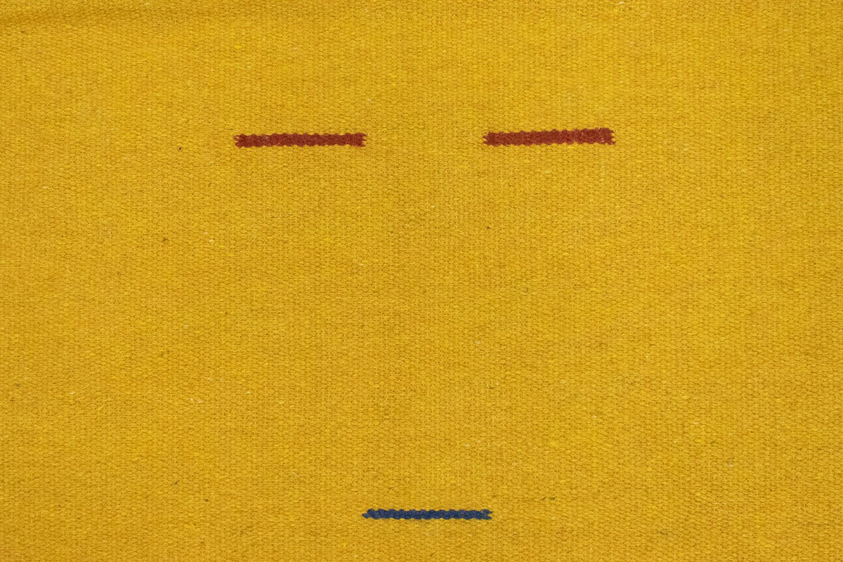 Alfombra Kelim - Tendencia - 180 x 120 cm - amarillo
