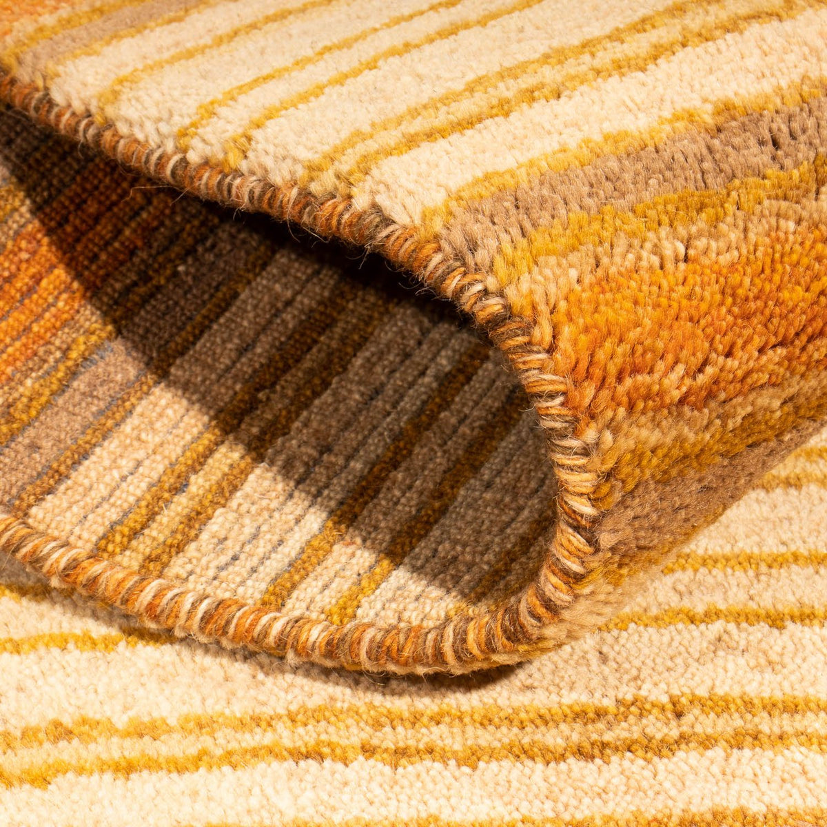 Alfombra Gabbeh - Loribaft Softy - 138 x 72 cm - multicolor