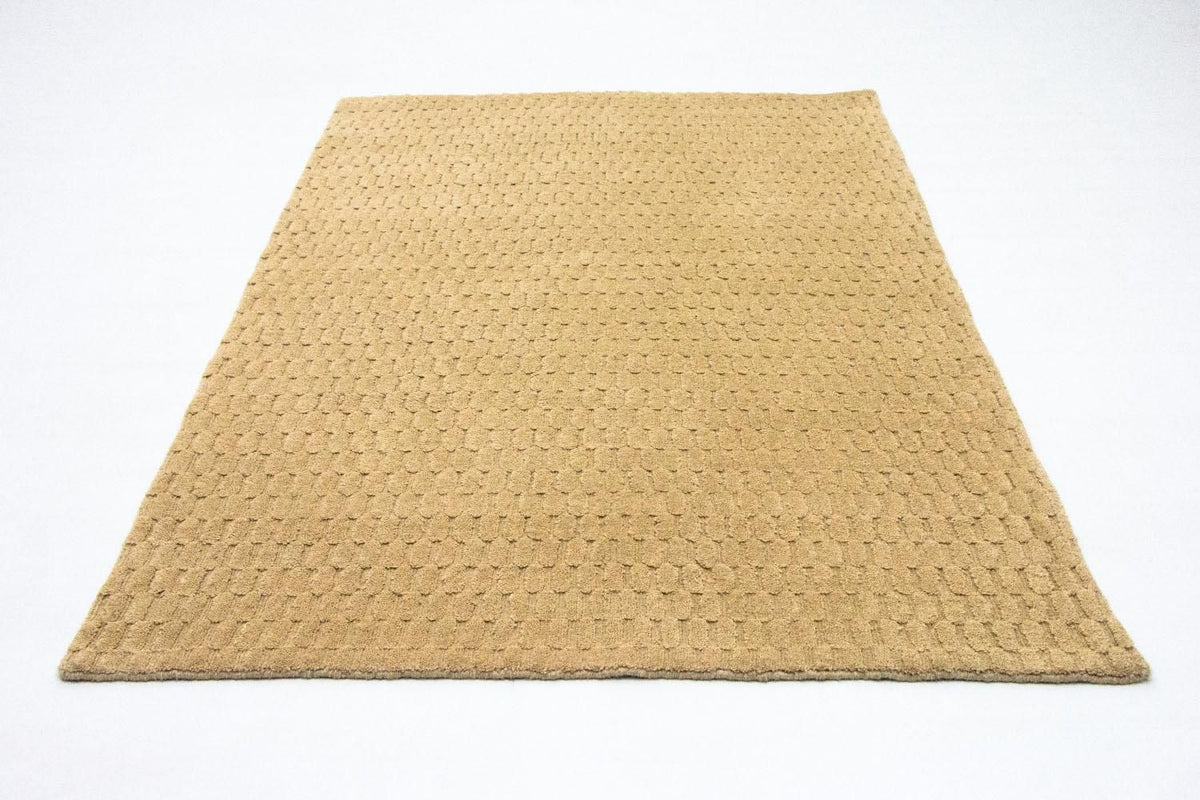 Alfombra de lana - 177 x 125 cm - beige