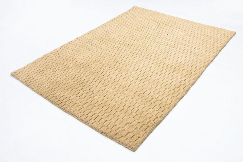Alfombra de lana - 177 x 125 cm - beige