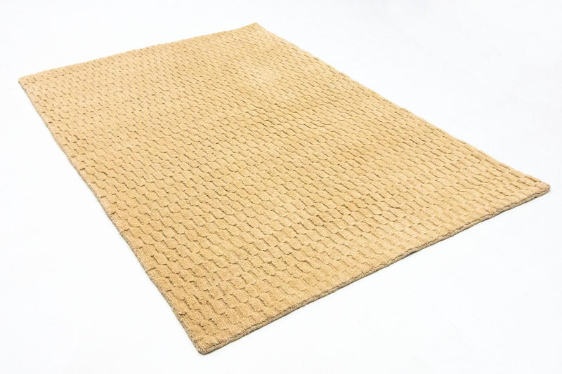 Alfombra de lana - 177 x 125 cm - beige