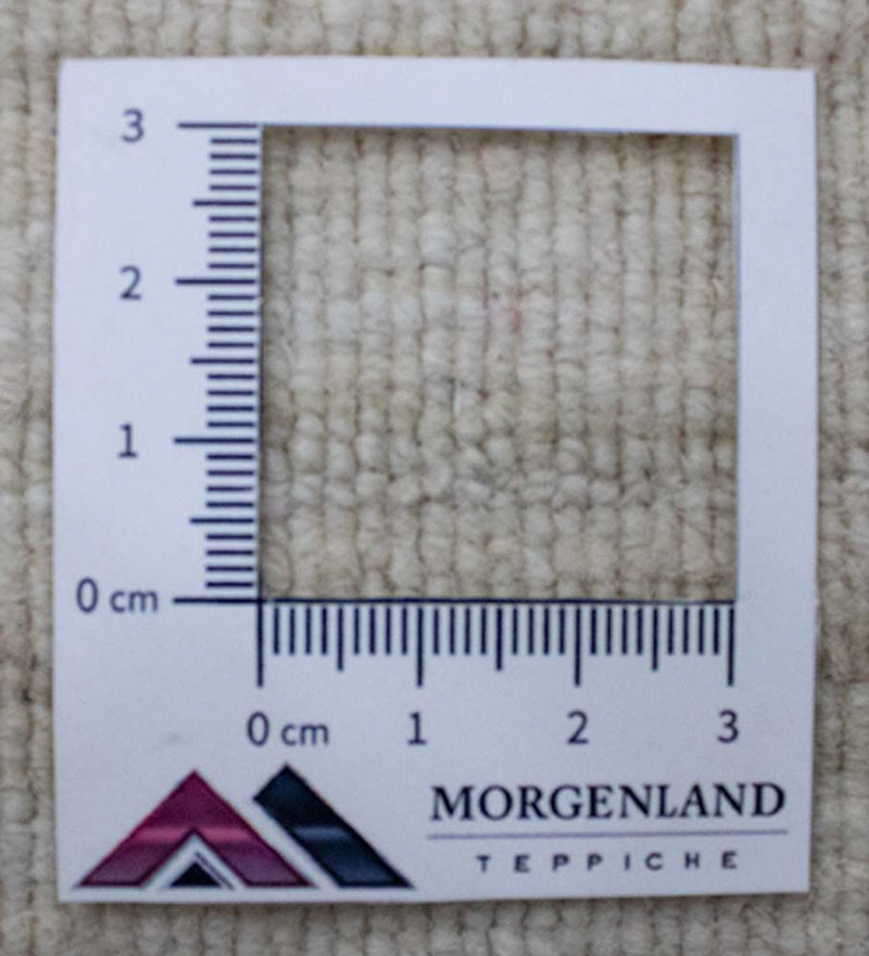 Alfombra de lana - 89 x 55 cm - beige