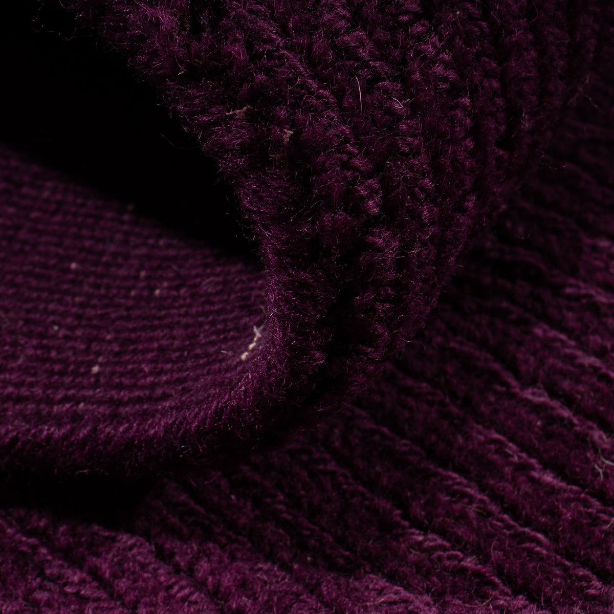 Alfombra Gabbeh - Loribaft Softy - 138 x 63 cm - púrpura