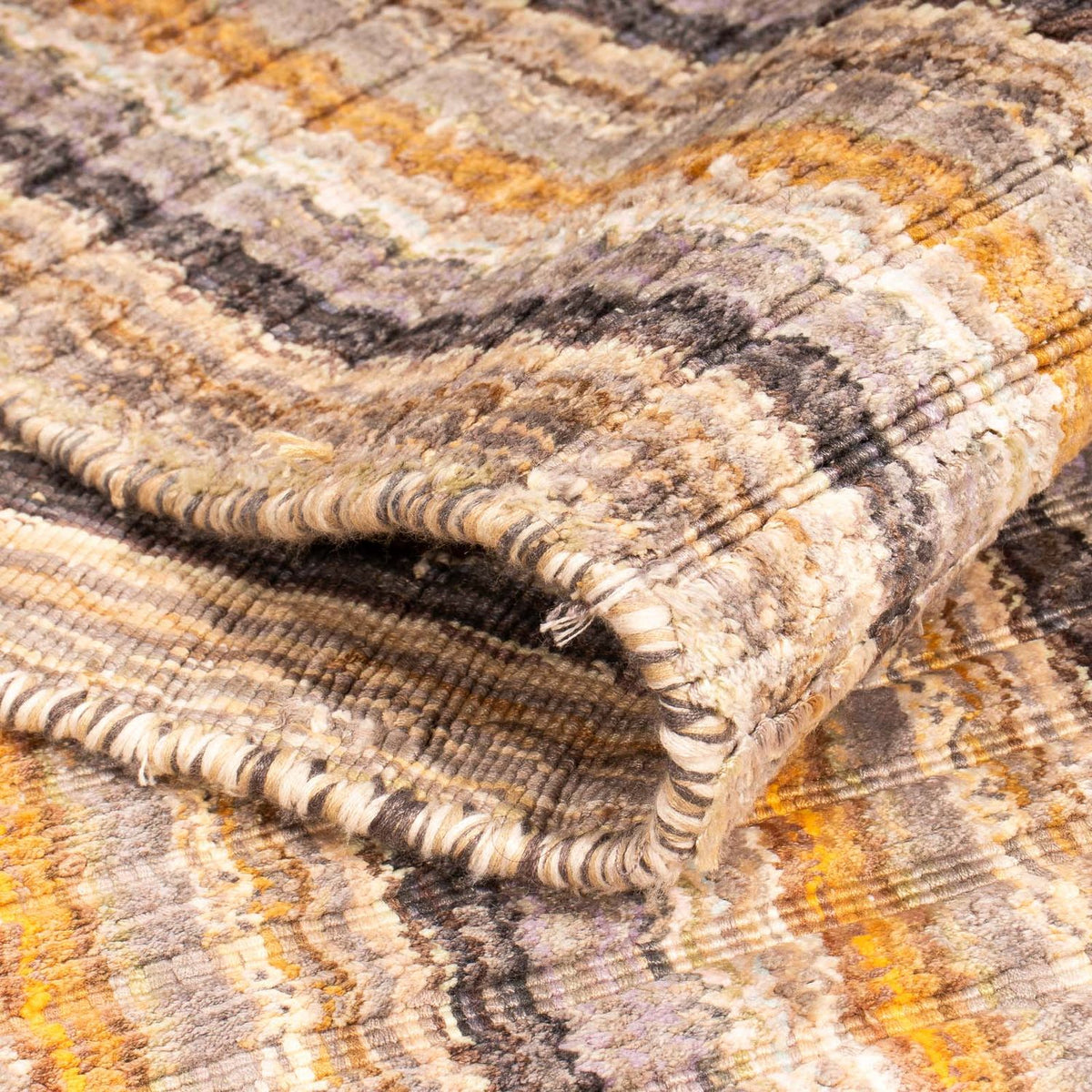 Alfombra de pasillo Alfombra de viscosa - 158 x 67 cm - multicolor