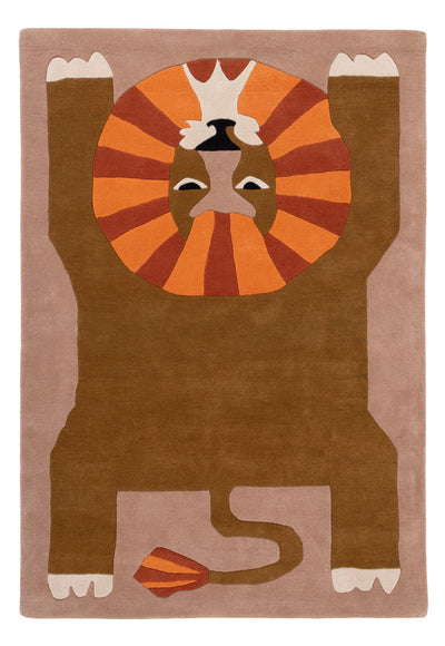 León Dormido Alfombra Infantil