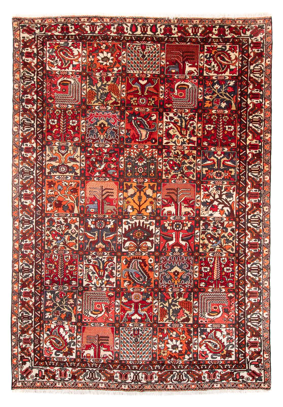 Alfombra persa - Nómada - 306 x 201 cm - rojo