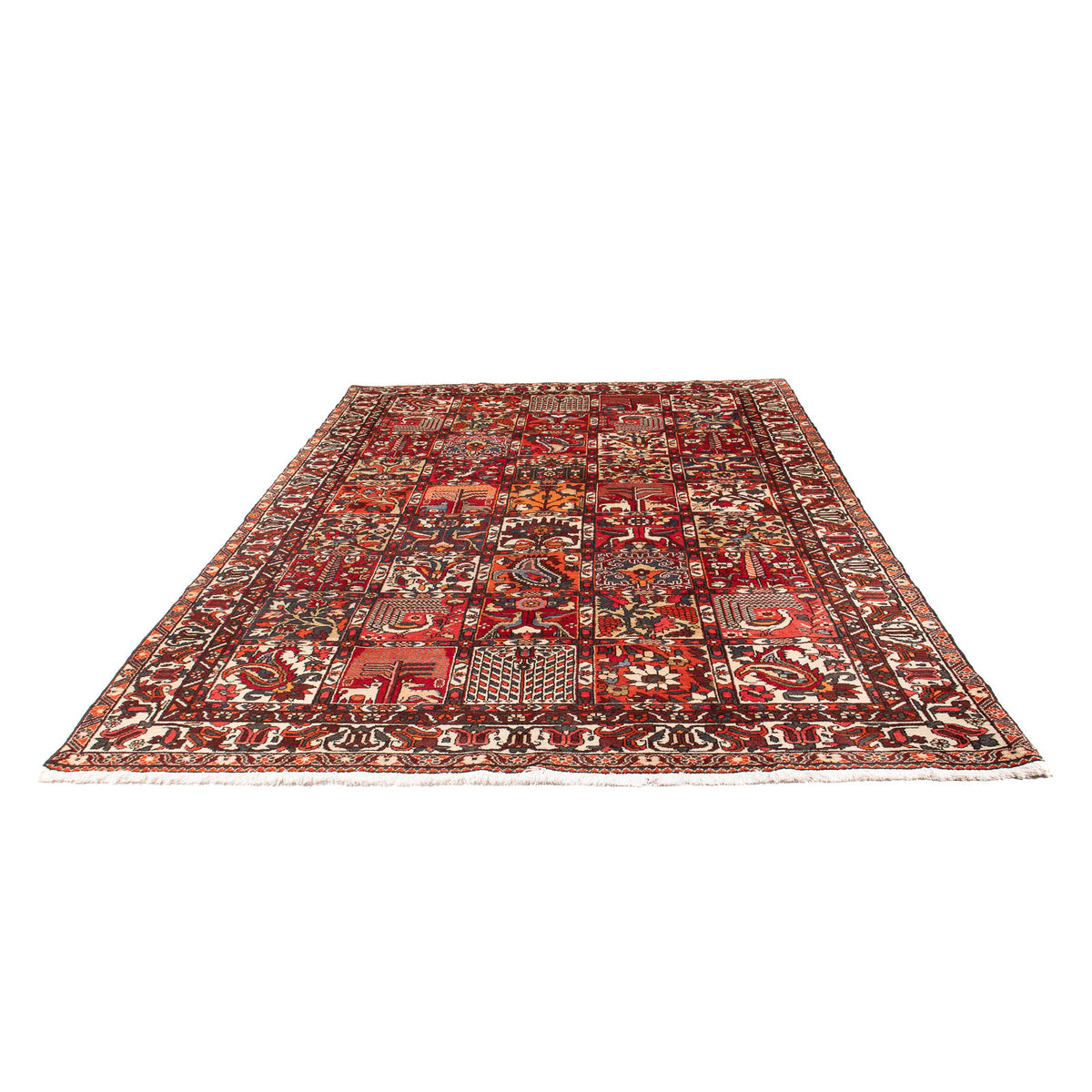 Alfombra persa - Nómada - 306 x 201 cm - rojo