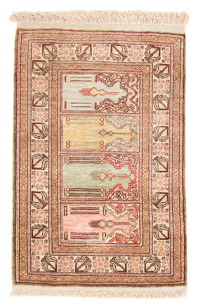 Hereke Alfombra 41x61cm - Alfombra oriental