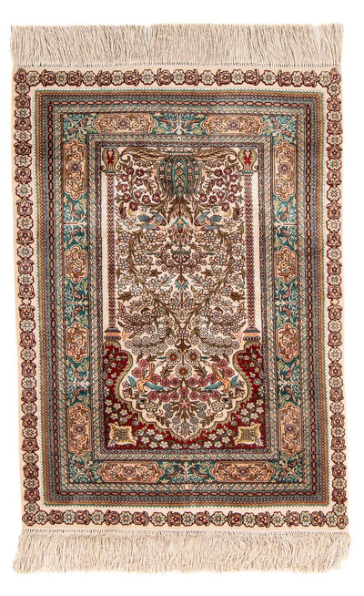 Hereke Alfombra 62x91cm - Alfombra oriental