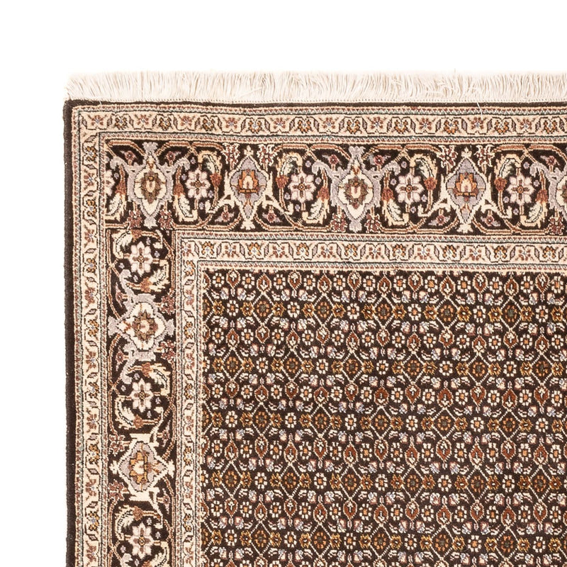Alfombra Persa - Tabriz - Real - 195 x 154 cm - beige oscuro
