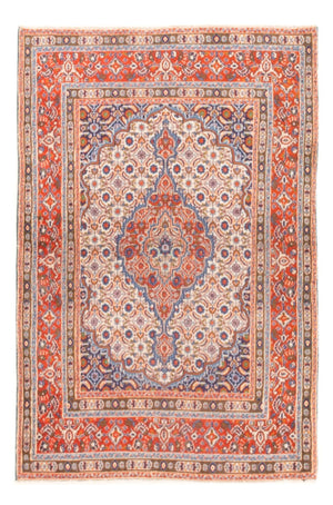 Alfombra persa - Clásica - 140 x 96 cm - rojo claro