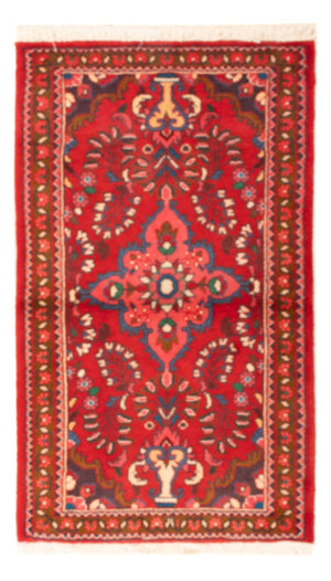 Alfombra persa - Nómada - 124 x 71 cm - rojo