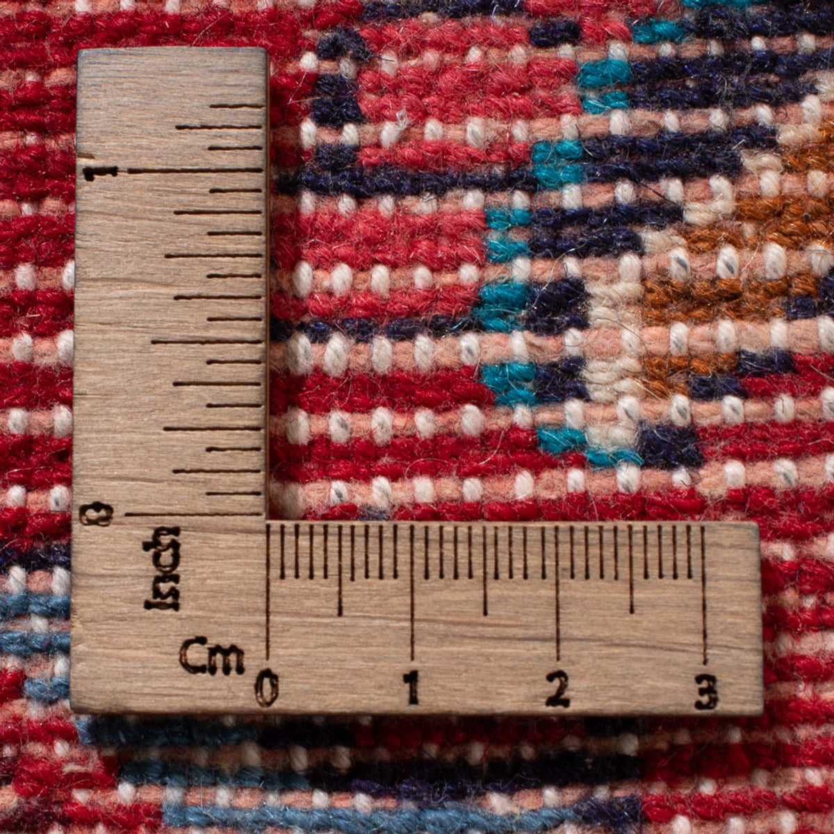 Alfombra persa - Nómada - 119 x 75 cm - rojo claro