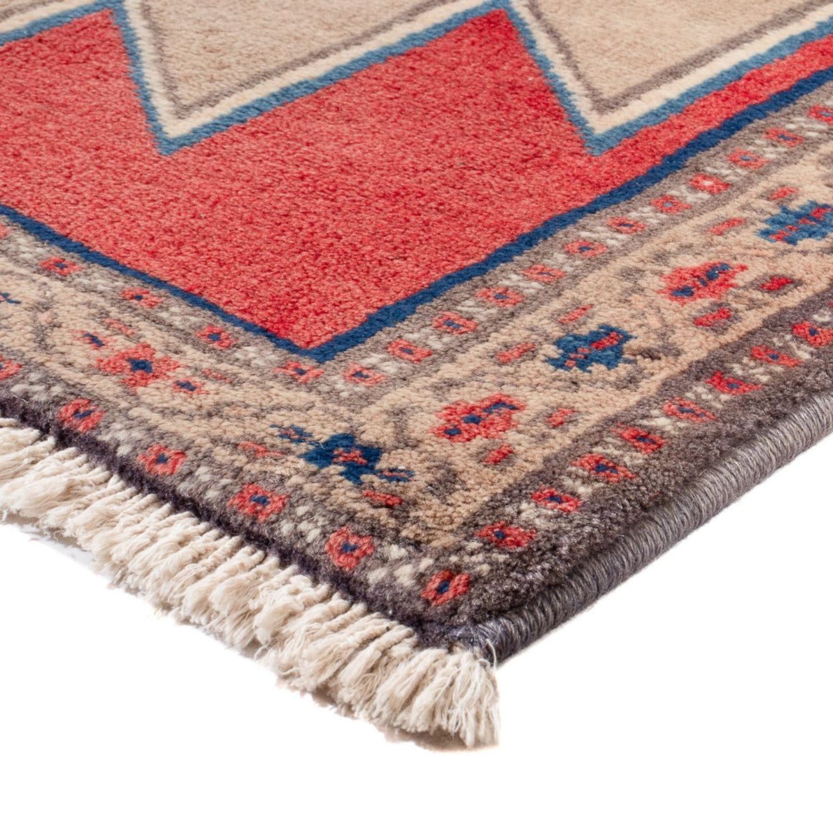 Alfombra oriental - 111 x 75 cm - beige