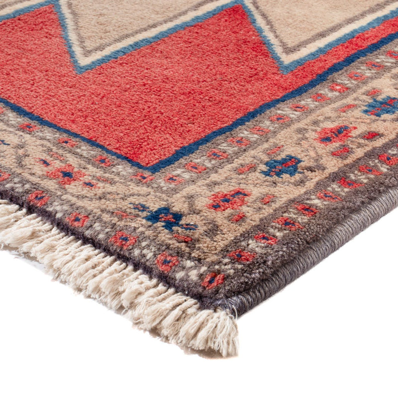 Alfombra oriental - 111 x 75 cm - beige