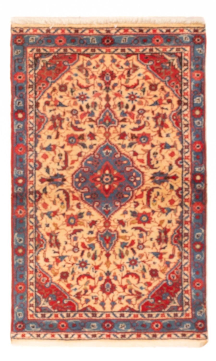 Alfombra oriental - 122 x 73 cm - naranja