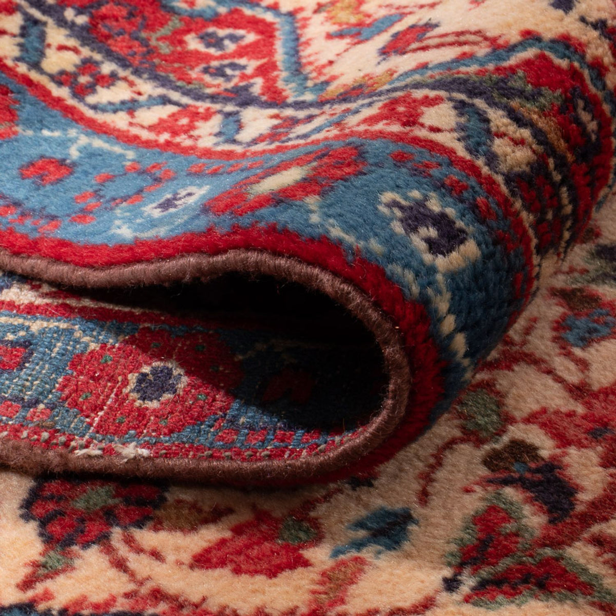 Alfombra oriental - 122 x 73 cm - naranja