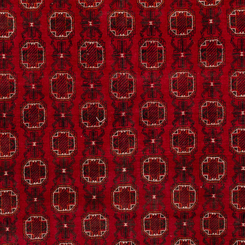Alfombra afgana - Bukhara - 276 x 200 cm - rojo