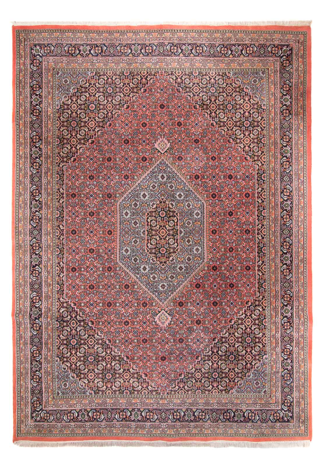 Alfombra oriental - Bidjar - Indus - 346 x 248 cm - rojo