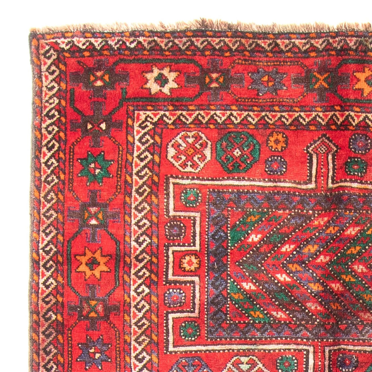 Alfombra de pasillo Alfombra persa - Nómada - 285 x 150 cm - multicolor