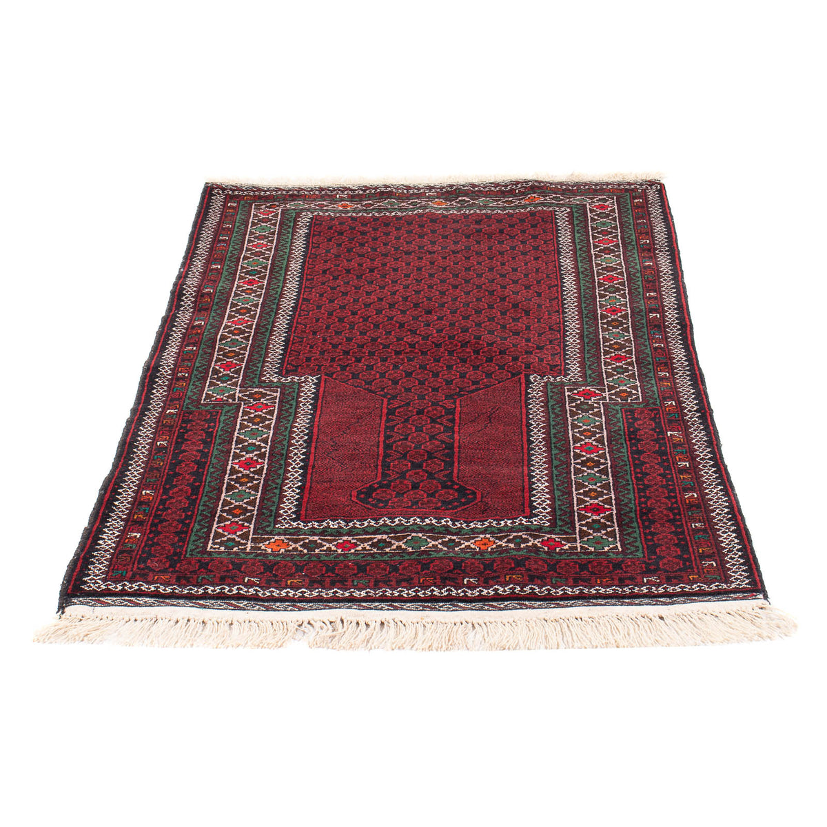 Alfombra Belutsch - Alfombra de Oración - 145 x 88 cm - rojo
