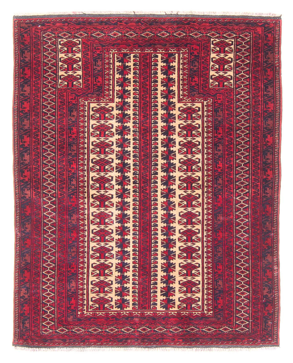 Alfombra Belutsch - Alfombra de Oración - 132 x 94 cm - beige