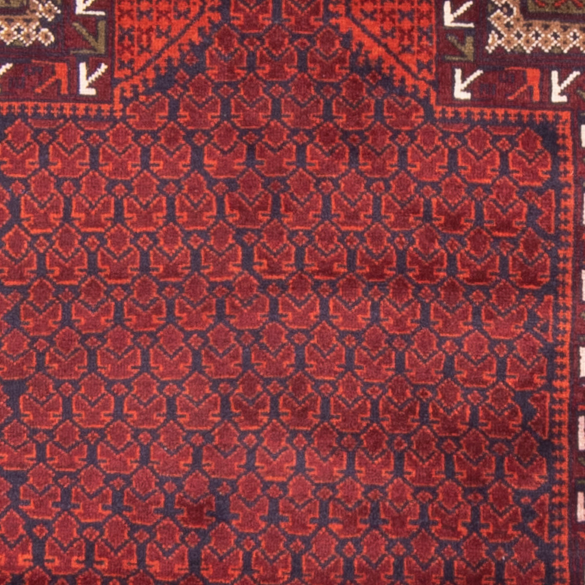 Alfombra Belutsch - Alfombra de Oración - 150 x 96 cm - rojo