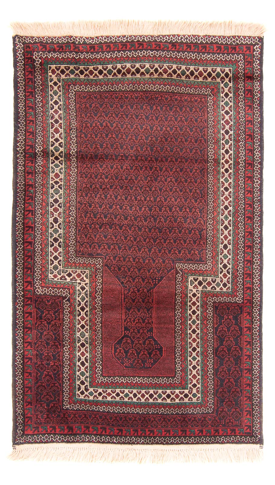 Alfombra Belutsch - Alfombra de Oración - 150 x 92 cm - azul oscuro