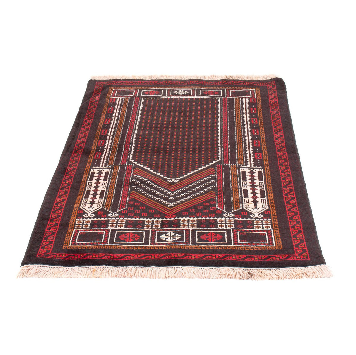 Alfombra Belutsch - Alfombra de Oración - 130 x 86 cm - azul oscuro