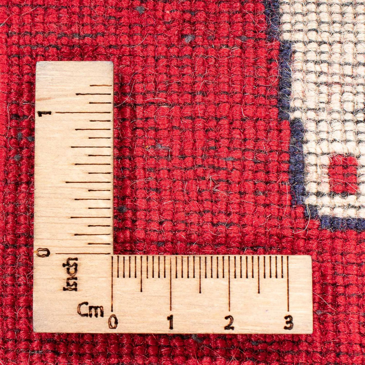 Alfombra Belutsch - 138 x 89 cm - rojo