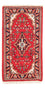 Alfombra oriental - Indus - 140 x 70 cm - rojo
