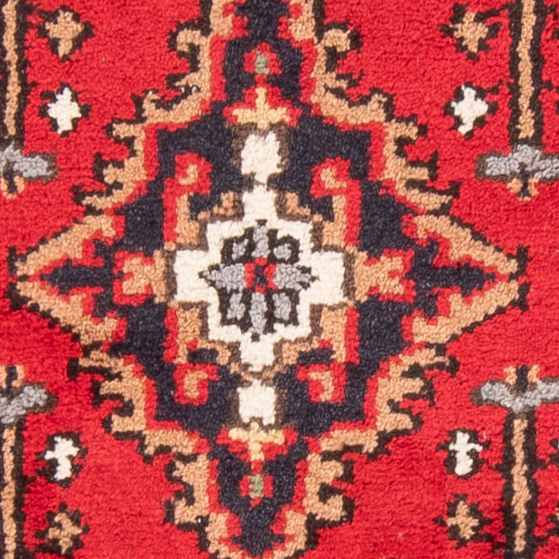 Alfombra oriental - Indus - 140 x 70 cm - rojo