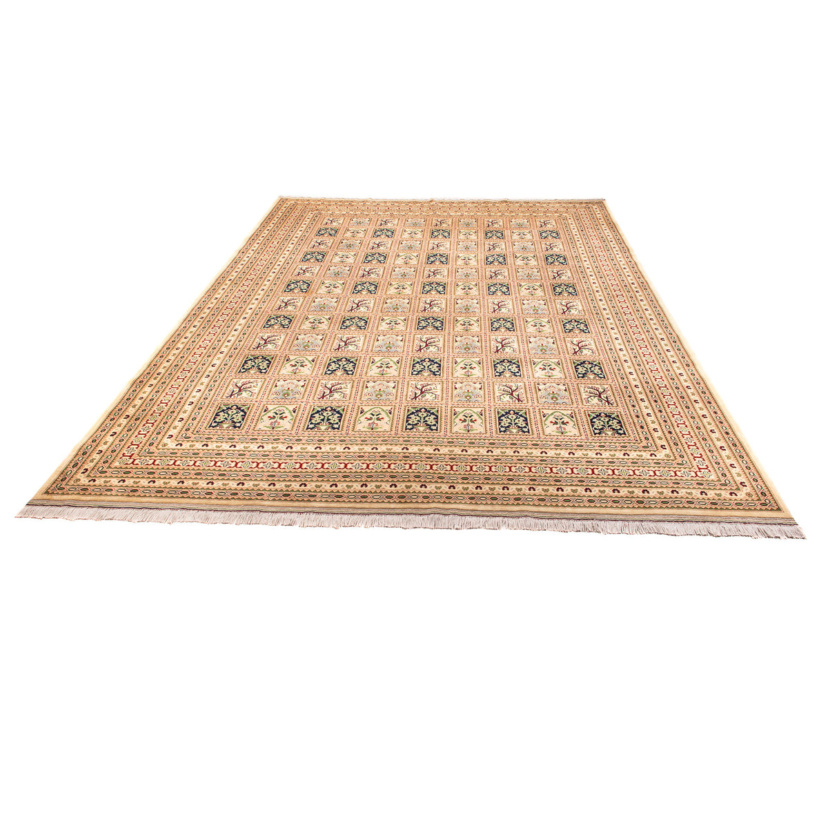 Alfombra afgana - 400 x 296 cm - beige