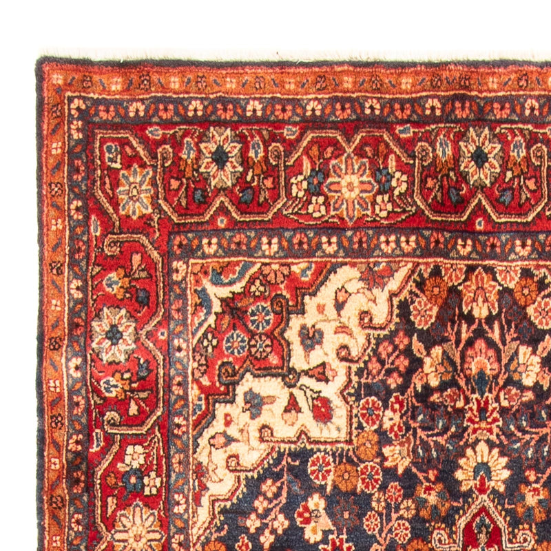 Alfombra persa - Nómada - 264 x 134 cm - azul oscuro