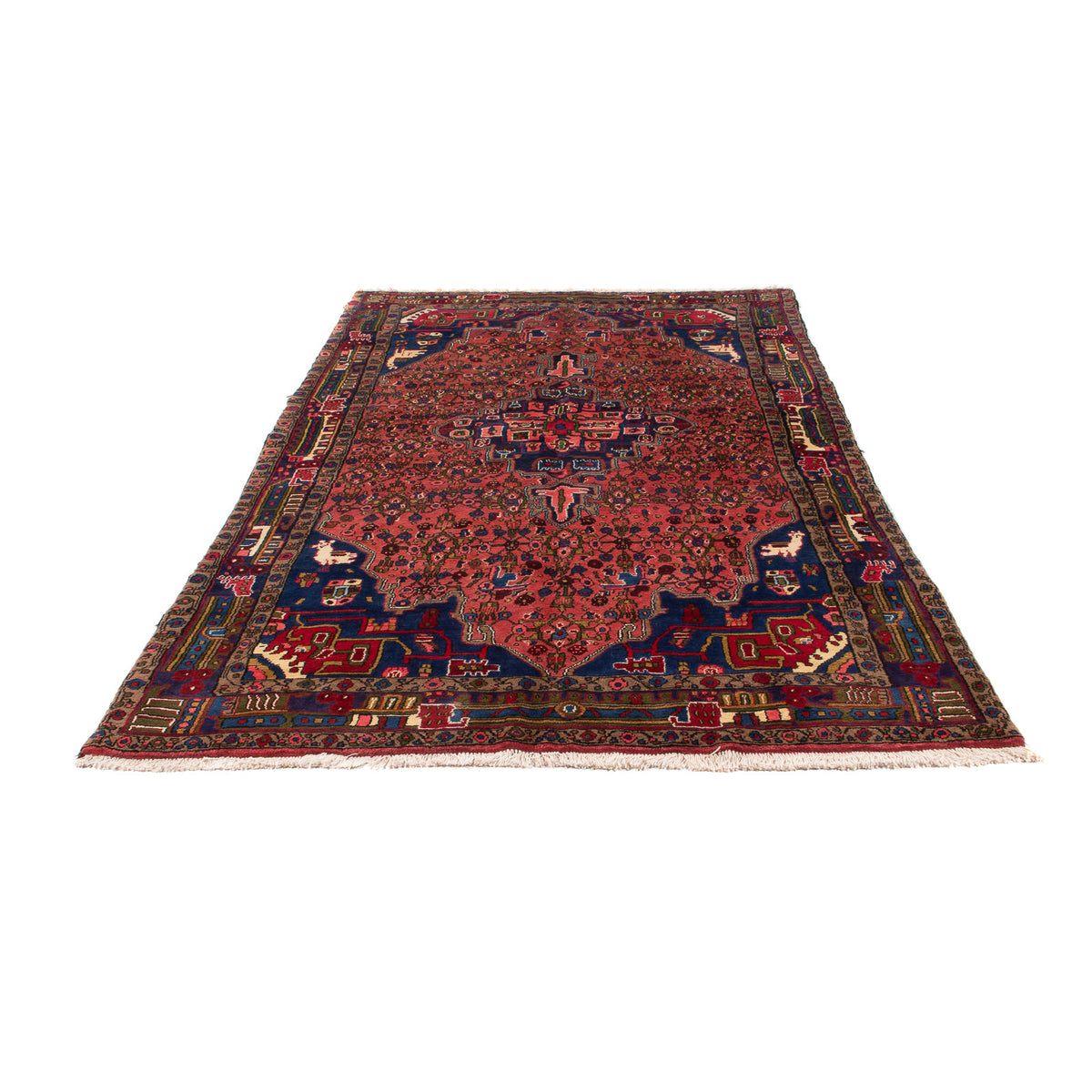 Alfombra persa - Nómada - 255 x 150 cm - rojo
