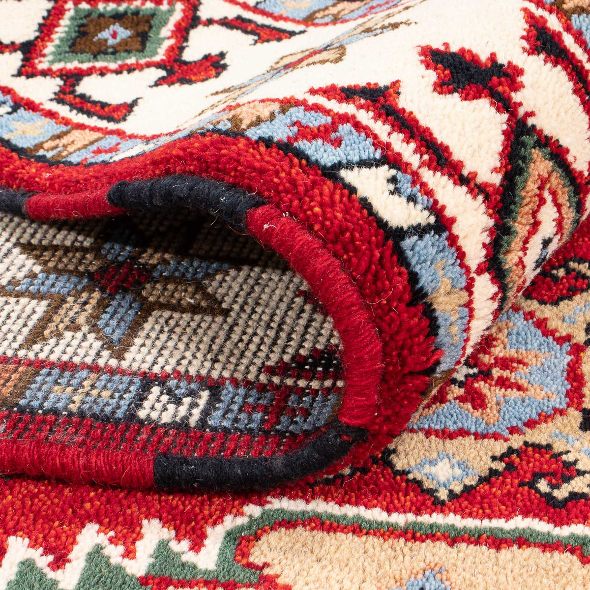 Alfombra Ziegler - Kazak - 190 x 145 cm - rojo