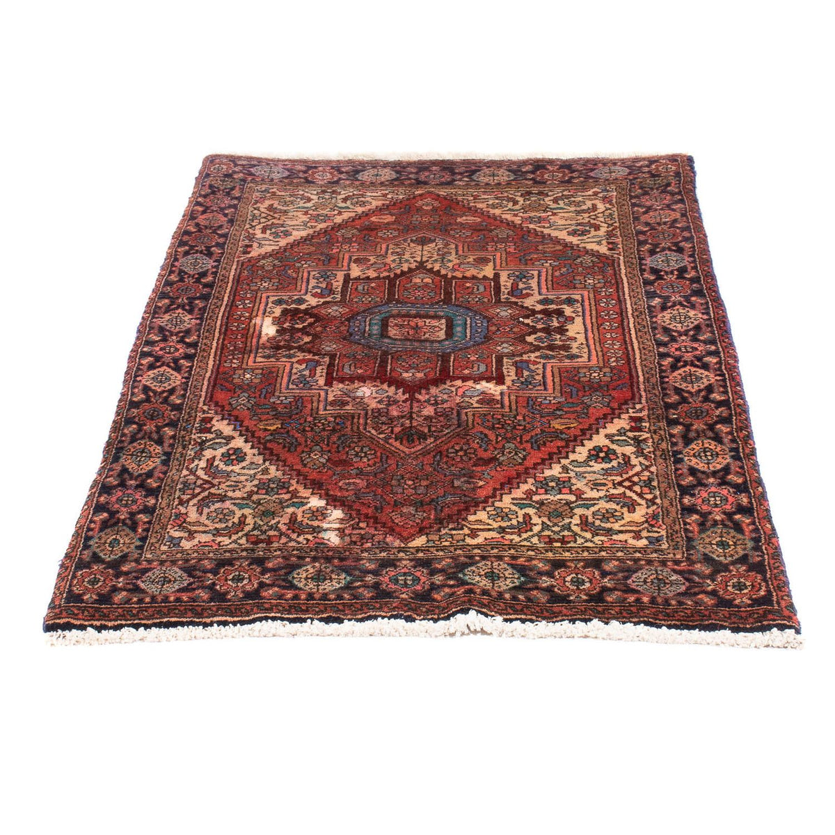 Alfombra persa - Nómada - 128 x 78 cm - marrón