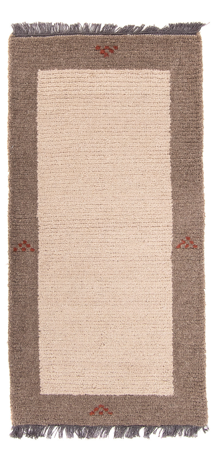 Alfombra de Nepal - 140 x 70 cm - beige