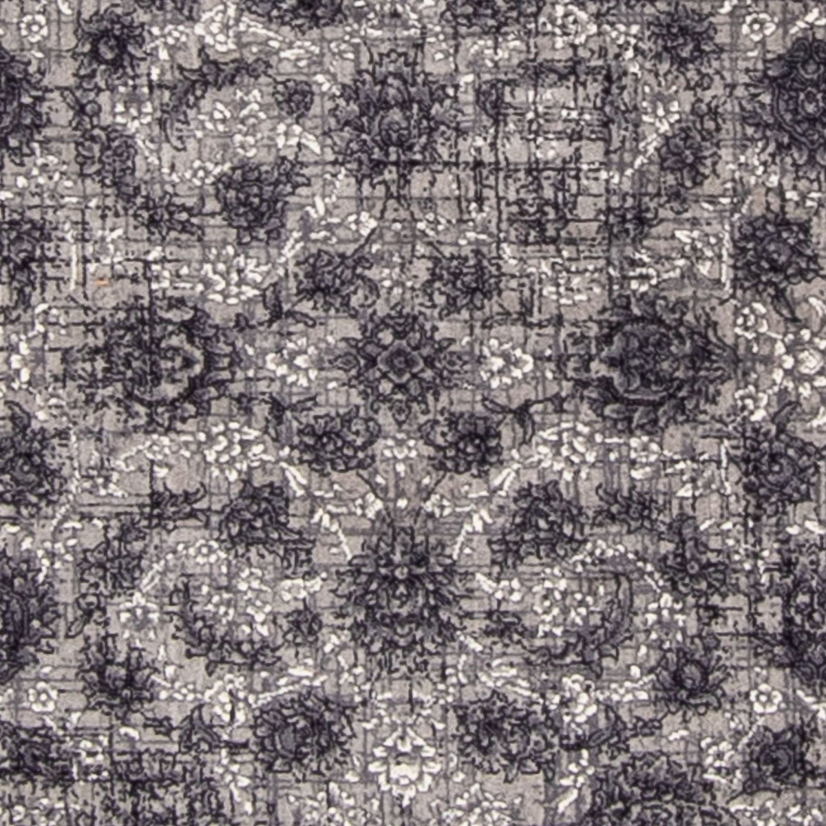 Alfombra tejida oriental - 150 x 100 cm - gris