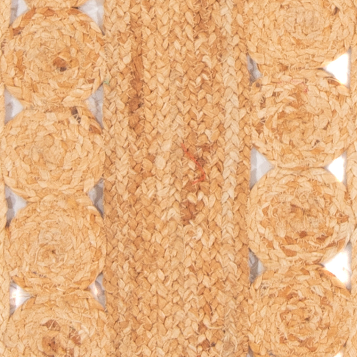 Alfombra de sisal oval - 91 x 61 cm - natural