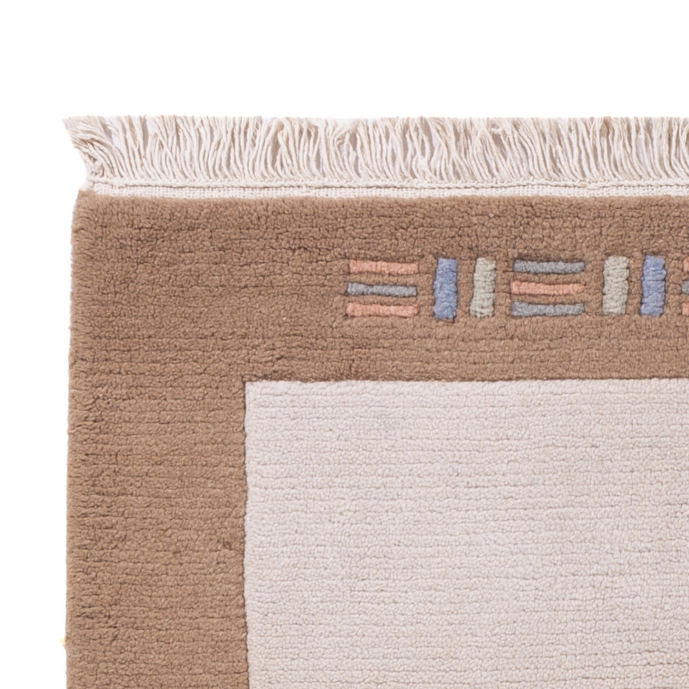 Alfombra de Nepal - 160 x 90 cm - crema