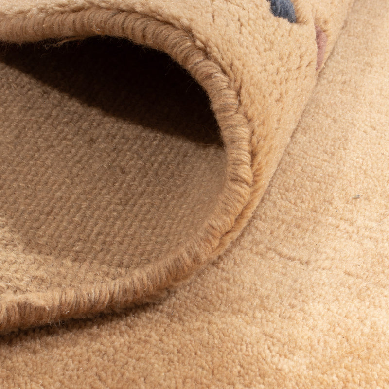 Alfombra de Nepal - 240 x 240 cm - beige