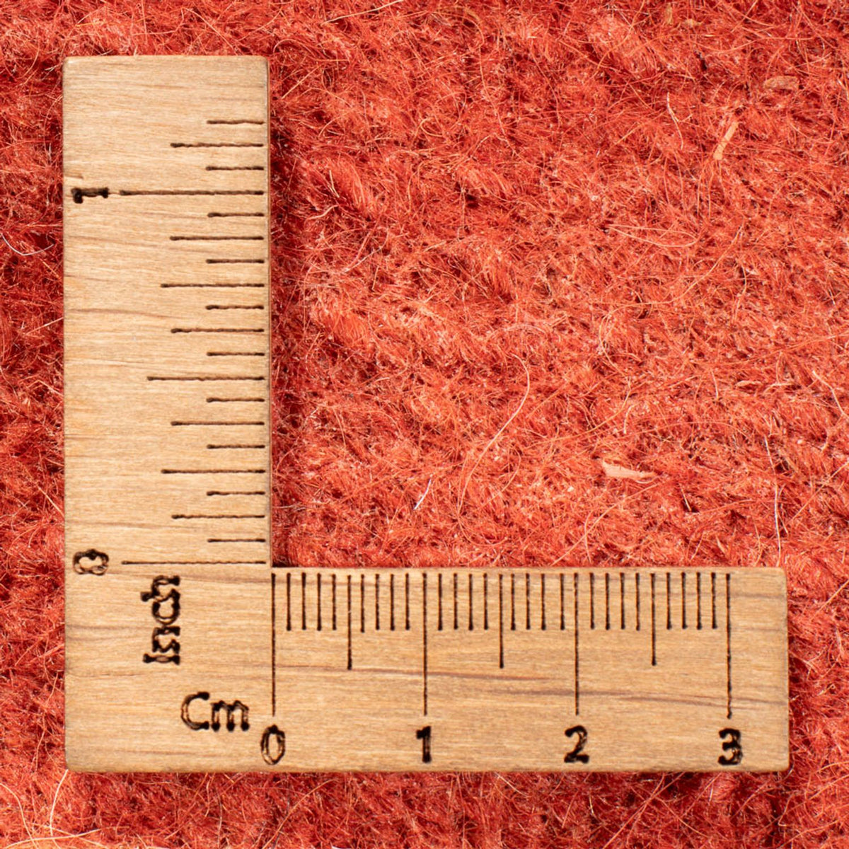 Alfombra de Nepal - 90 x 60 cm - rojo