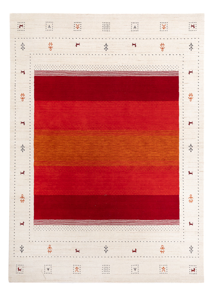Alfombra Gabbeh - Loribaft Softy - 240 x 170 cm - multicolor